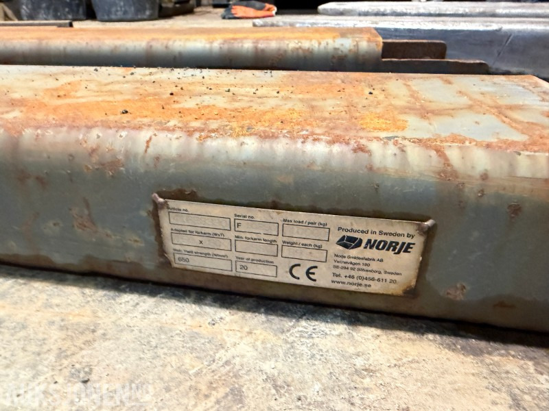 2017 Norje Gaffelforlengere - Implemento para Maquinaria de construcción: foto 3 2017 Norje Gaffelforlengere - Implemento para Maquinaria de construcción: foto 3