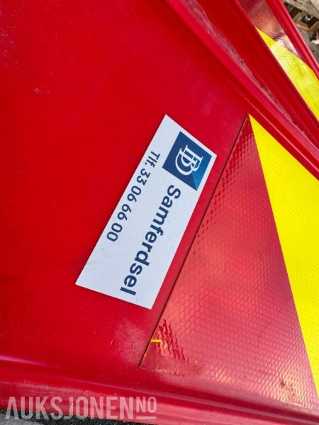 7 stk Hindermarkeringer - Sebraflex med 9 føtter - tosidig - Implemento para Maquinaria de construcción: foto 3 7 stk Hindermarkeringer - Sebraflex med 9 føtter - tosidig - Implemento para Maquinaria de construcción: foto 3