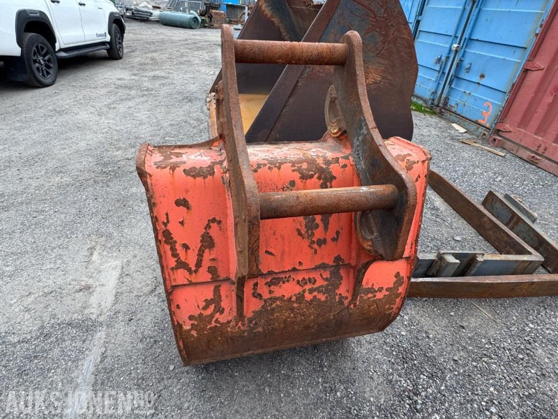 Graveskuffe med S60 feste - Implemento para Maquinaria de construcción: foto 3 Graveskuffe med S60 feste - Implemento para Maquinaria de construcción: foto 3