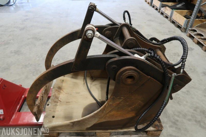Hydraulisk sortering/rivsgrabb/steinklo med S50 feste - Implemento para Maquinaria de construcción: foto 1 Hydraulisk sortering/rivsgrabb/steinklo med S50 feste - Implemento para Maquinaria de construcción: foto 1