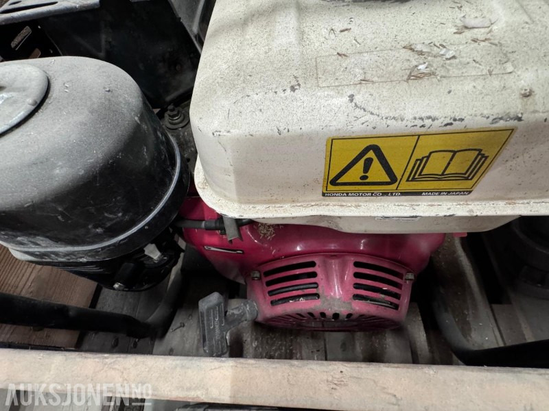 Implemento para Maquinaria de construcción Koshin Trash Vannpumpe KTH-80X med Honda GX240 8.0 motor - 1340 l/min - Ø 80 mm: foto 9