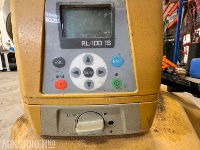 Topcon RL-100 1S rotasjonslaser og Topcon LS-80L - Implemento para Maquinaria de construcción: foto 3 Topcon RL-100 1S rotasjonslaser og Topcon LS-80L - Implemento para Maquinaria de construcción: foto 3