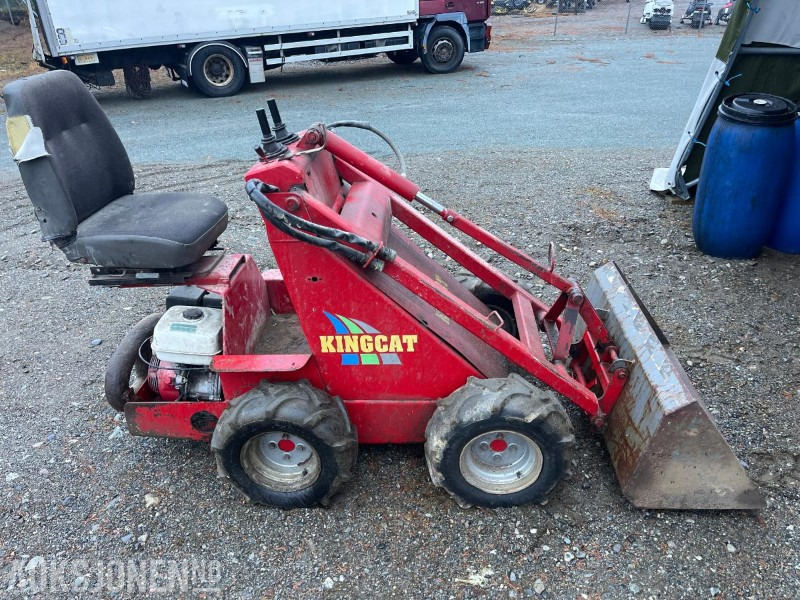 Kingcat KC 500 kompaktlaster med skuffe og pallegafler - Minicargadora: foto 4 Kingcat KC 500 kompaktlaster med skuffe og pallegafler - Minicargadora: foto 4