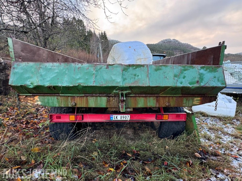 1997 Agromet - T041/K Traktorhenger / Dumperhenger - Nyttelast 9650 kg - Hydraulisk brems - Maquinaria agrícola: foto 5 1997 Agromet - T041/K Traktorhenger / Dumperhenger - Nyttelast 9650 kg - Hydraulisk brems - Maquinaria agrícola: foto 5