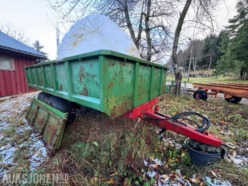 1997 Agromet - T041/K Traktorhenger / Dumperhenger - Nyttelast 9650 kg - Hydraulisk brems - Maquinaria agrícola: foto 3 1997 Agromet - T041/K Traktorhenger / Dumperhenger - Nyttelast 9650 kg - Hydraulisk brems - Maquinaria agrícola: foto 3