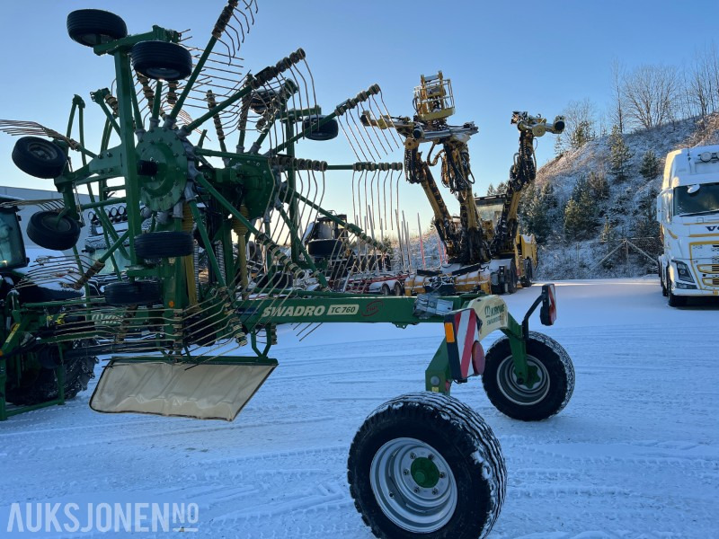 2019 Krone Swadro TC 760 plus samlerive - Maquinaria agrícola: foto 3 2019 Krone Swadro TC 760 plus samlerive - Maquinaria agrícola: foto 3