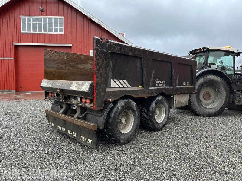 Foss-Eik FS160 Dumperhenger – Hardox 10 mm – Hydraulisk sving – 2016 - Maquinaria agrícola: foto 5 Foss-Eik FS160 Dumperhenger – Hardox 10 mm – Hydraulisk sving – 2016 - Maquinaria agrícola: foto 5