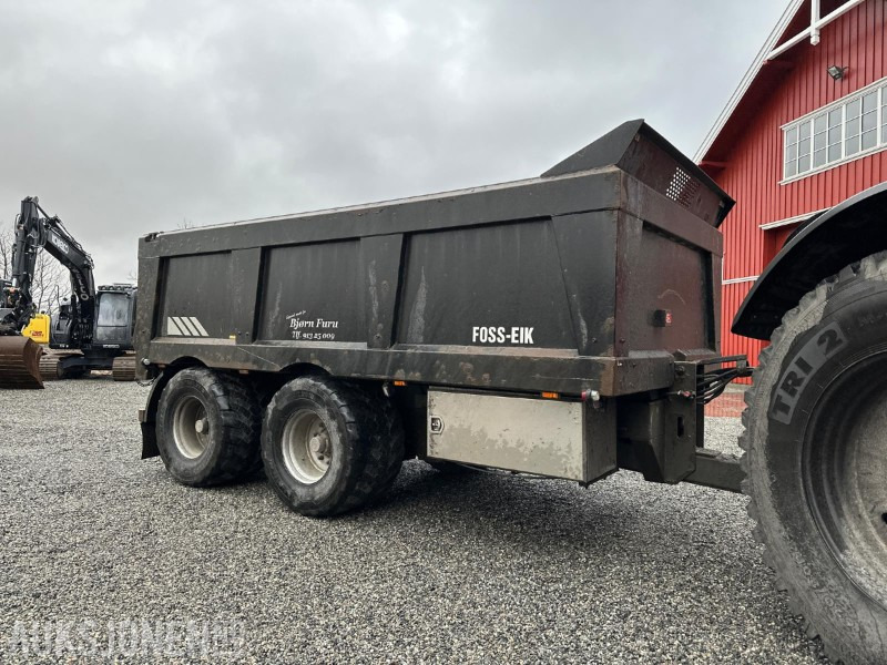 Foss-Eik FS160 Dumperhenger – Hardox 10 mm – Hydraulisk sving – 2016 - Maquinaria agrícola: foto 4 Foss-Eik FS160 Dumperhenger – Hardox 10 mm – Hydraulisk sving – 2016 - Maquinaria agrícola: foto 4