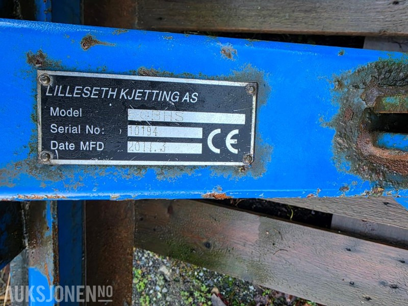 Lilleseth planeringsskjær / bakskjær til traktor - Maquinaria agrícola: foto 5 Lilleseth planeringsskjær / bakskjær til traktor - Maquinaria agrícola: foto 5