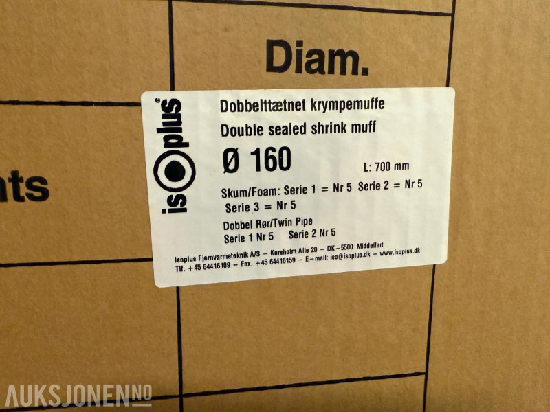 Muffer til fjernvarmerør - Equipo de construcción: foto 3 Muffer til fjernvarmerør - Equipo de construcción: foto 3