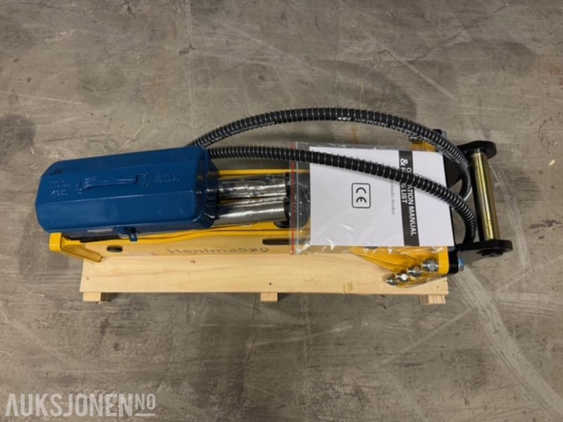 NY HENIMA PIGGHAMMER TIL 2,5-4,5 TONNS GRAVEMASKIN S40 - Martillo hidráulico para Maquinaria de construcción: foto 4 NY HENIMA PIGGHAMMER TIL 2,5-4,5 TONNS GRAVEMASKIN S40 - Martillo hidráulico para Maquinaria de construcción: foto 4