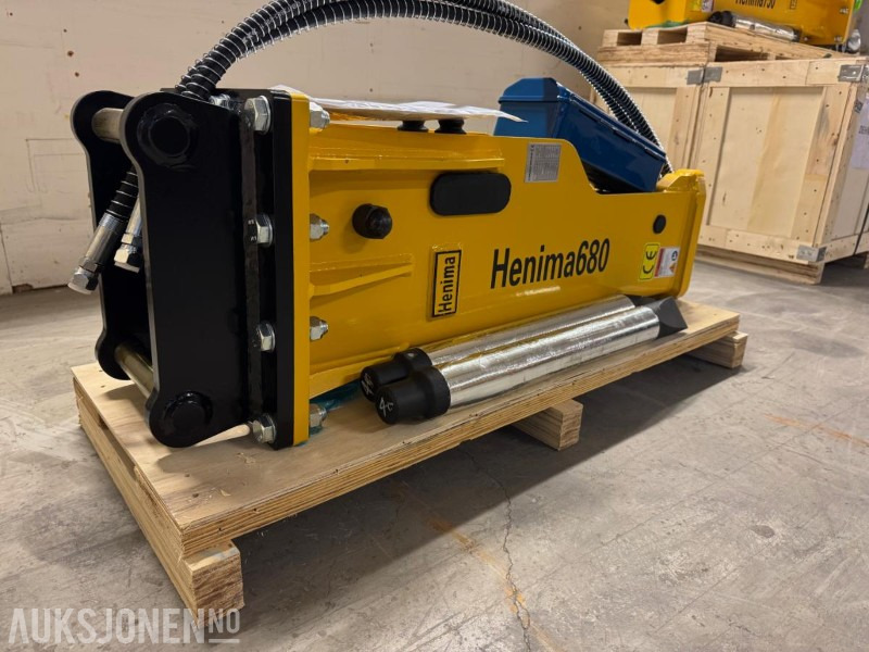 NY HENIMA PIGGHAMMER TIL 4-7 TONNS GRAVEMASKIN S40 M/GARANTI - Martillo hidráulico: foto 2 NY HENIMA PIGGHAMMER TIL 4-7 TONNS GRAVEMASKIN S40 M/GARANTI - Martillo hidráulico: foto 2