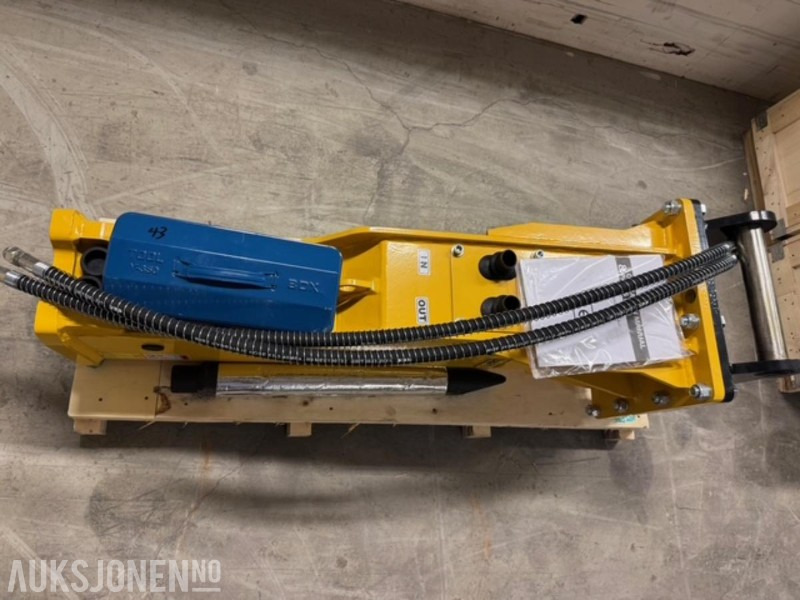 NY HENIMA PIGGHAMMER TIL 6-9 TONNS GRAVEMASKIN S50 M/GARANTI ****INGEN MINSTEPRIS**** - Martillo hidráulico: foto 4 NY HENIMA PIGGHAMMER TIL 6-9 TONNS GRAVEMASKIN S50 M/GARANTI ****INGEN MINSTEPRIS**** - Martillo hidráulico: foto 4