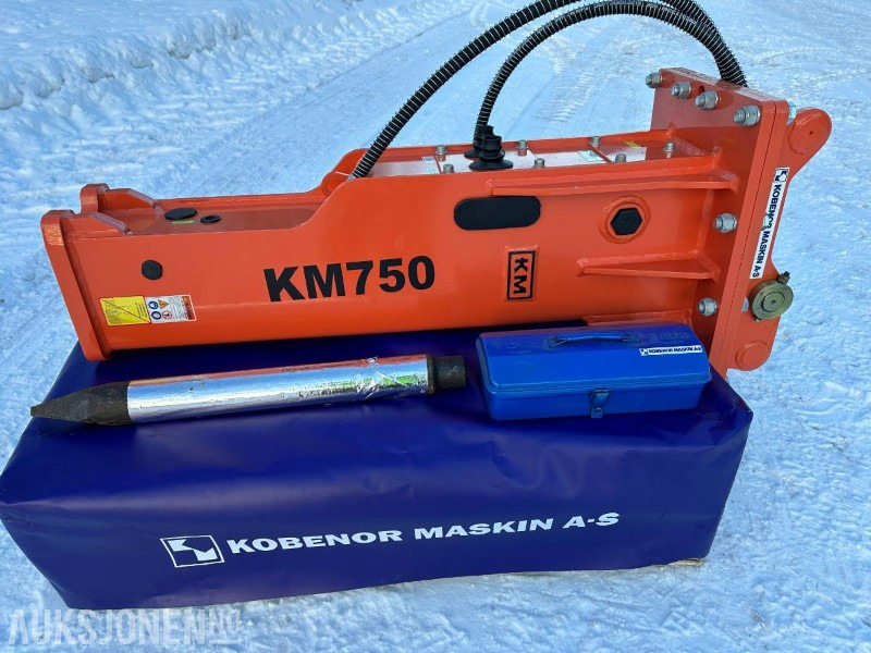 NY KM 750 Pigghammer s40/s50 CE merket FABRIKKGARANTI - Martillo hidráulico: foto 5 NY KM 750 Pigghammer s40/s50 CE merket FABRIKKGARANTI - Martillo hidráulico: foto 5