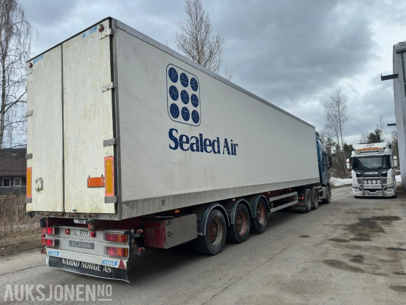 2002 Narko L61 skaptralle med full sideåpning - Remolque: foto 1 2002 Narko L61 skaptralle med full sideåpning - Remolque: foto 1