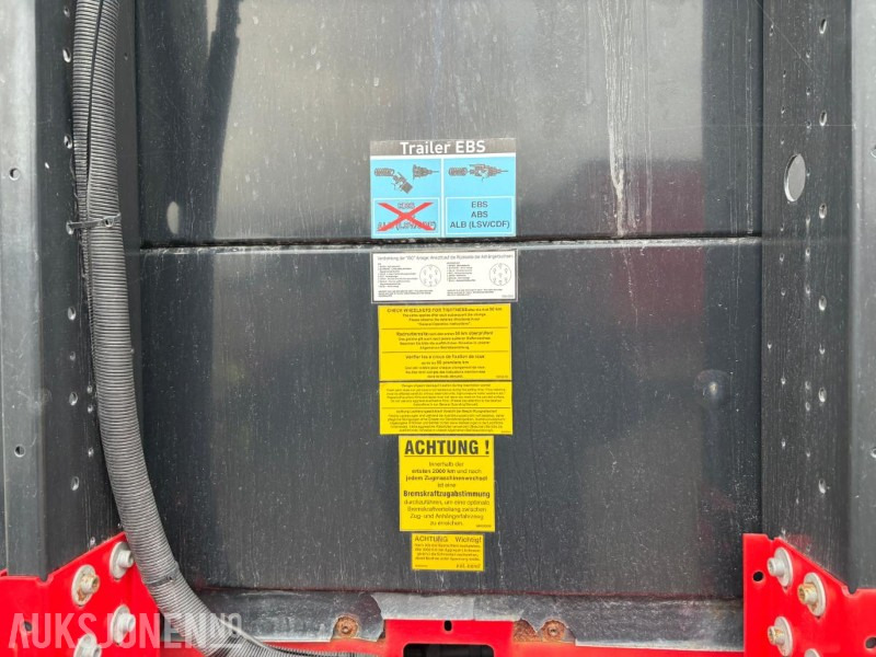 Remolque 2016 Kel-Berg Gardintralle med sving på aksel 3.: foto 11