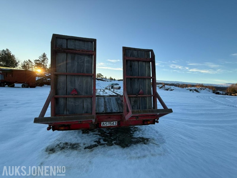 BRIAB Modell SB3PN-26-75 3 akslet maskintralle - Remolque: foto 4 BRIAB Modell SB3PN-26-75 3 akslet maskintralle - Remolque: foto 4