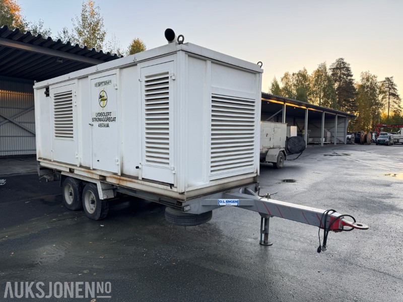 Satema llydisolert strømaggregat 460 kVA 230/400 V - Equipo de construcción: foto 3 Satema llydisolert strømaggregat 460 kVA 230/400 V - Equipo de construcción: foto 3
