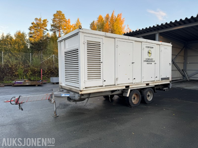 Satema llydisolert strømaggregat 460 kVA 230/400 V - Equipo de construcción: foto 1 Satema llydisolert strømaggregat 460 kVA 230/400 V - Equipo de construcción: foto 1