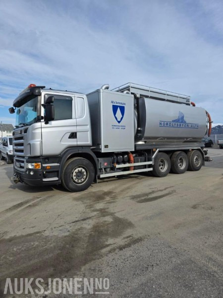 2009 Scania G480 8X4 Kombi suge/spylebil - Fico 2KDE - 125000KM - Vehículo municipal: foto 1 2009 Scania G480 8X4 Kombi suge/spylebil - Fico 2KDE - 125000KM - Vehículo municipal: foto 1
