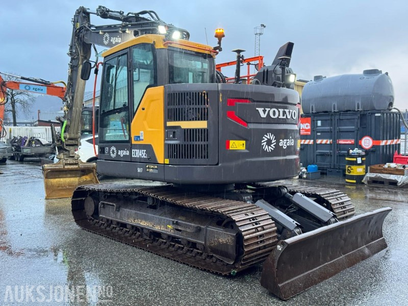 Volvo ECR145EL gravemaskin med Topcon 3D GPS, 4 skuffer og Steelwrist X18 tiltrotator 7602T - Excavadora de cadenas: foto 2 Volvo ECR145EL gravemaskin med Topcon 3D GPS, 4 skuffer og Steelwrist X18 tiltrotator 7602T - Excavadora de cadenas: foto 2