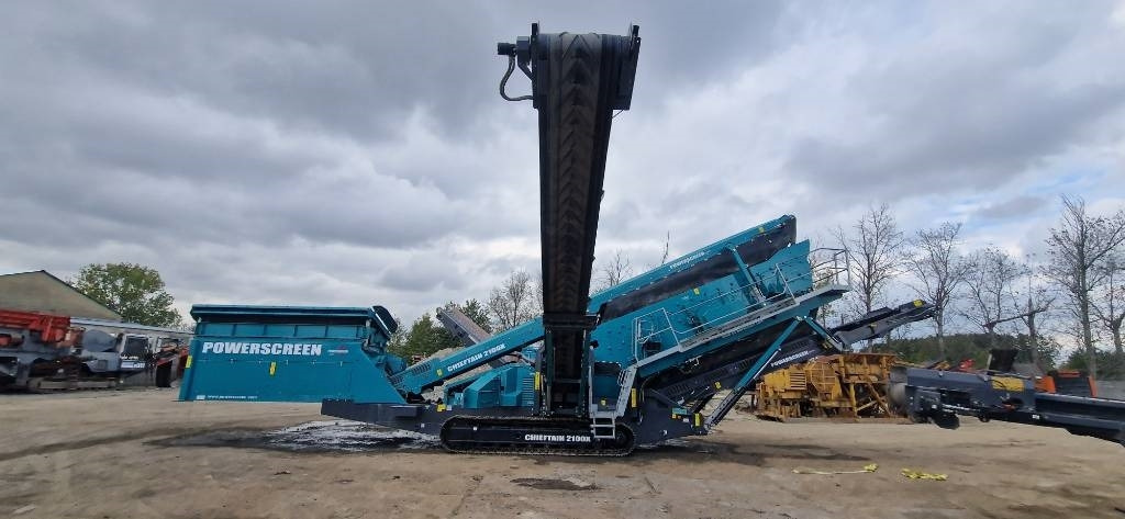 PowerScreen Chieftain 2100 X - Cribadora: foto 3 PowerScreen Chieftain 2100 X - Cribadora: foto 3