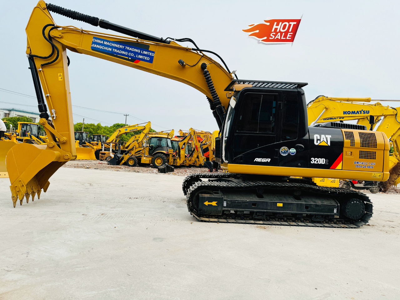 Caterpillar Slightly Used CAT 320D Used Excavator Crawler Excavators CAT320 CAT325 CAT329 CAT330 CAT336 CAT349 Ready to Work - Excavadora de cadenas: foto 4 Caterpillar Slightly Used CAT 320D Used Excavator Crawler Excavators CAT320 CAT325 CAT329 CAT330 CAT336 CAT349 Ready to Work - Excavadora de cadenas: foto 4