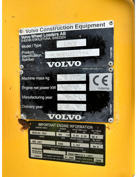 Volvo L90E - Cargadora de ruedas: foto 2 Volvo L90E - Cargadora de ruedas: foto 2