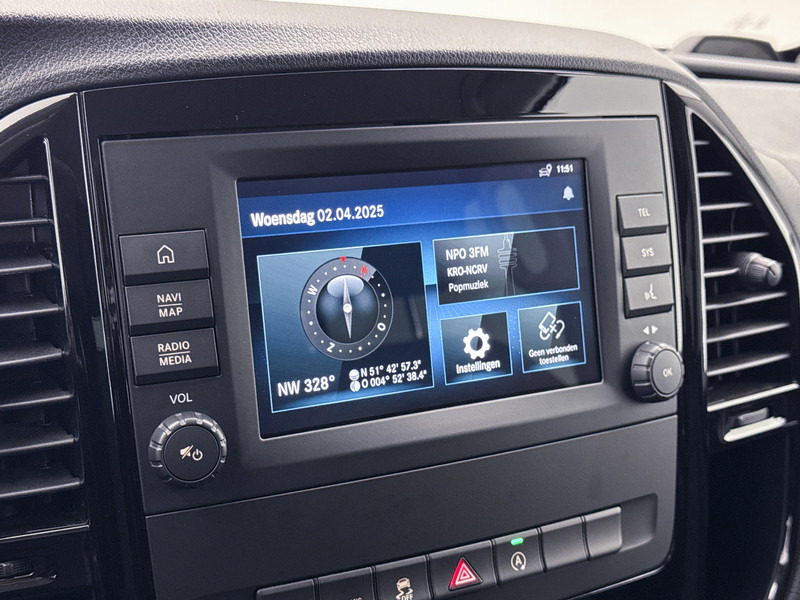 Furgoneta pequeña, Furgoneta combi Mercedes-Benz Vito 114 CDI Extra Lang DC 19" inch AMG Dubbele Cabine XL LED Trekhaak Apple Carplay/Android Auto Achteruitrijcamera Cruise Control: foto 6
