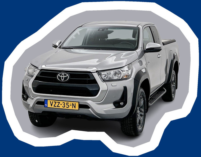 Toyota Hilux 2.4 D-4D Xtra Cab Professional Toneau cover 4x4 3.5t trekhaak Navigatie Stoelverwarming - Pick-up: foto 1 Toyota Hilux 2.4 D-4D Xtra Cab Professional Toneau cover 4x4 3.5t trekhaak Navigatie Stoelverwarming - Pick-up: foto 1