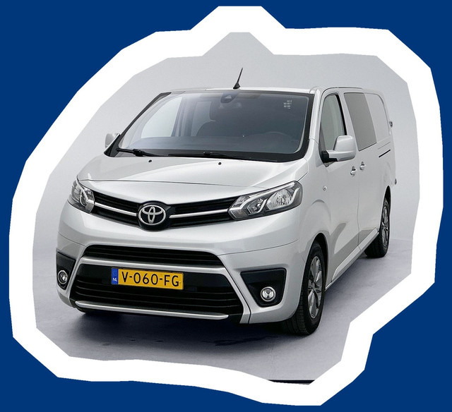 Toyota ProAce Worker 2.0 D-4D Professional DC Long Dubbele Cabine Navigatie Trekhaak Navigatie Cruise Control - Furgoneta pequeña, Furgoneta combi: foto 1 Toyota ProAce Worker 2.0 D-4D Professional DC Long Dubbele Cabine Navigatie Trekhaak Navigatie Cruise Control - Furgoneta pequeña, Furgoneta combi: foto 1