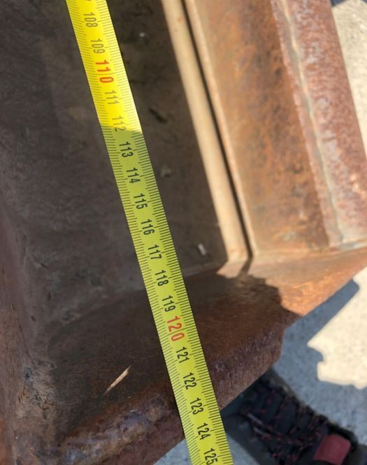 Caterpillar Volvo, JCB, Yanmar, Kubota 123 cm latime - Cazo para excavadora: foto 5 Caterpillar Volvo, JCB, Yanmar, Kubota 123 cm latime - Cazo para excavadora: foto 5