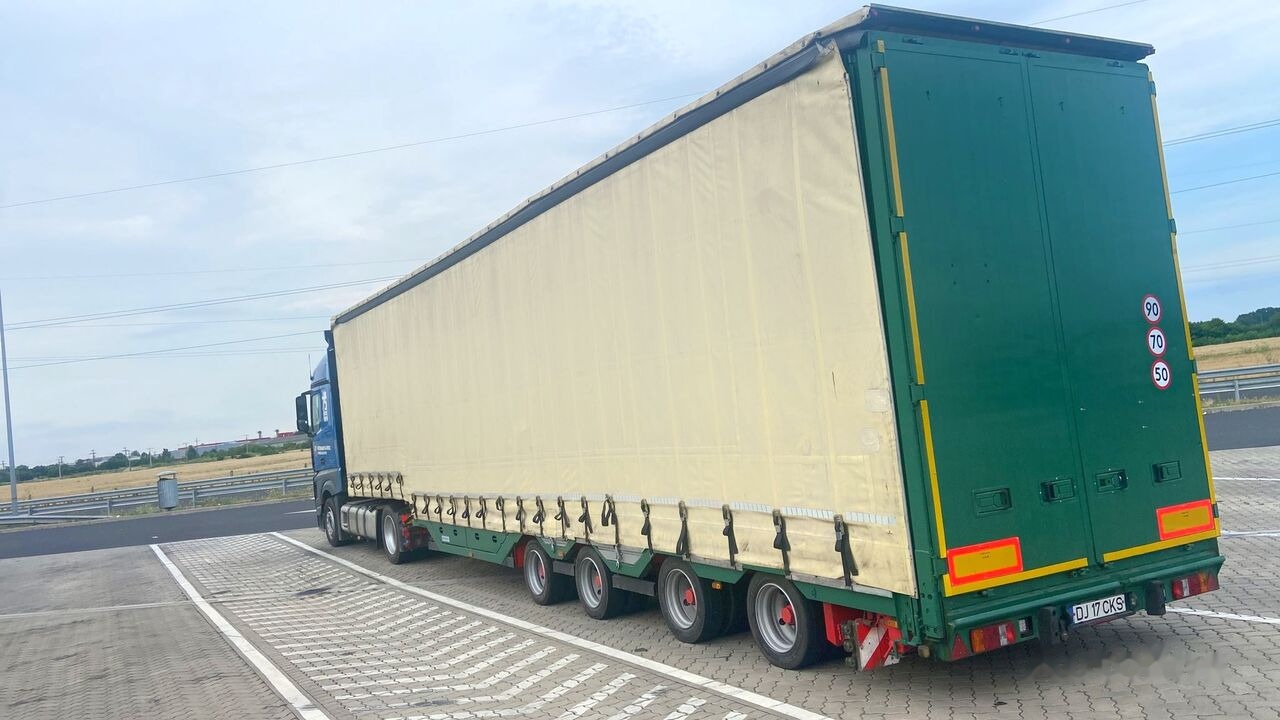 Meusburger Typ: MPG-4 - trailer combine / tractoare / vole - axe viratoare - Semirremolque góndola rebajadas: foto 4 Meusburger Typ: MPG-4 - trailer combine / tractoare / vole - axe viratoare - Semirremolque góndola rebajadas: foto 4
