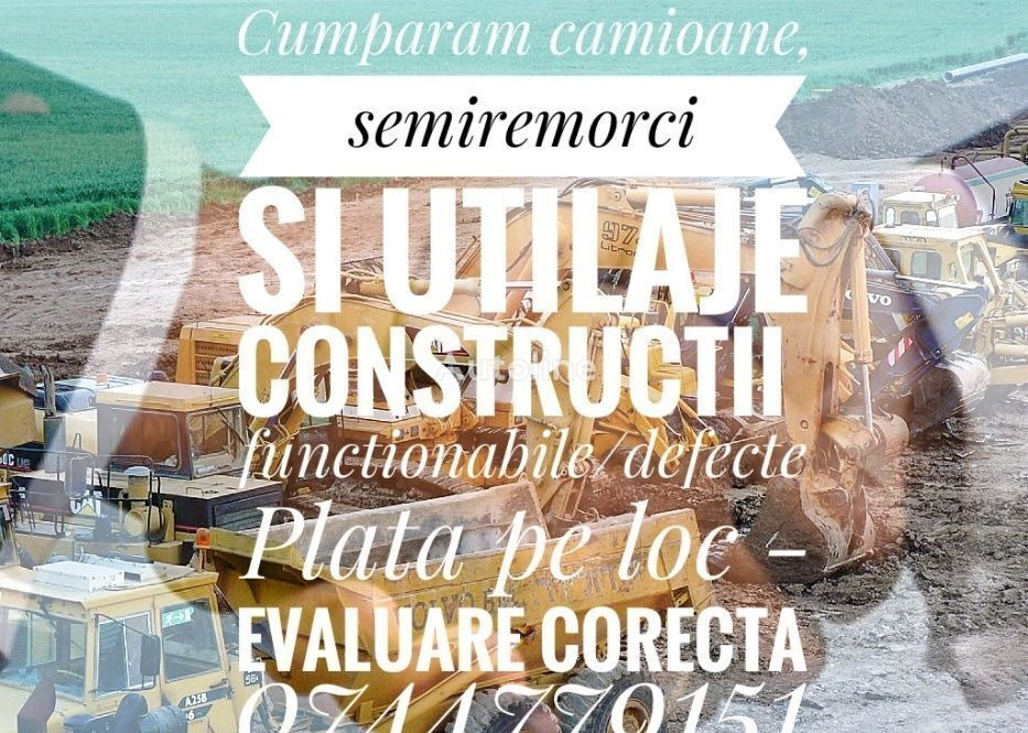 Semiremorca, bascula, cisterna + piese pentru reparatii - Eje y piezas para Remolque: foto 4 Semiremorca, bascula, cisterna + piese pentru reparatii - Eje y piezas para Remolque: foto 4