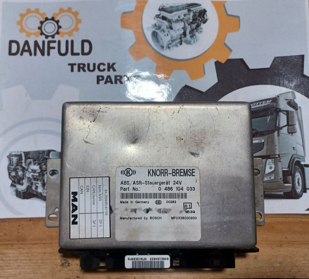 Knorr-Bremse 0486104033 MAN truck - Unidad de control para Camión: foto 1 Knorr-Bremse 0486104033 MAN truck - Unidad de control para Camión: foto 1