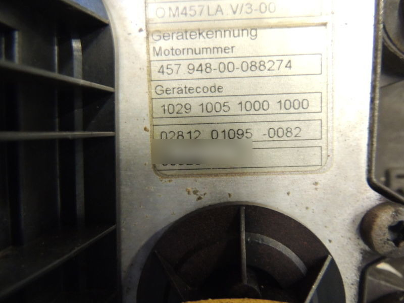 Mercedes-Benz OM457LA E5 for Mercedes-Benz AXOR truck for parts - Motor para Camión: foto 5 Mercedes-Benz OM457LA E5 for Mercedes-Benz AXOR truck for parts - Motor para Camión: foto 5