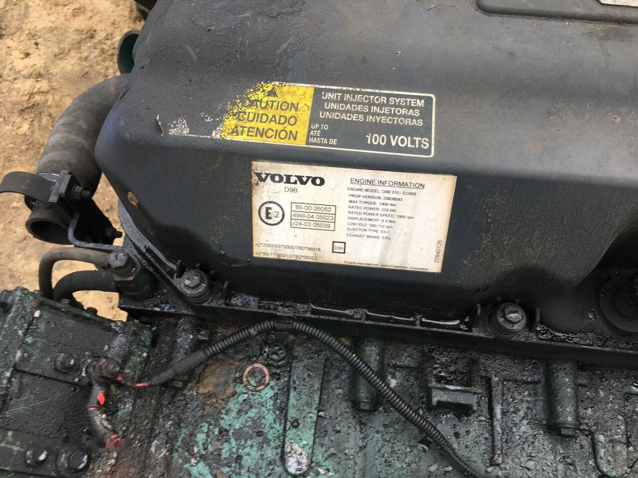 Volvo D9B 310 ECO68 Volvo PENTA, FM - Motor para Autobús: foto 2 Volvo D9B 310 ECO68 Volvo PENTA, FM - Motor para Autobús: foto 2
