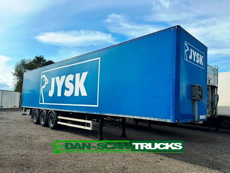 Fruehauf 3 aksl box Trailer inkl. lift - Semirremolque caja cerrada: foto 1 Fruehauf 3 aksl box Trailer inkl. lift - Semirremolque caja cerrada: foto 1