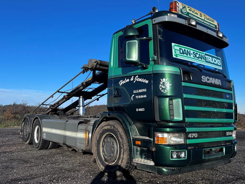Scania R124-470 Analog tacho. 3 way cable tipper - Camión con equipo de cable: foto 2 Scania R124-470 Analog tacho. 3 way cable tipper - Camión con equipo de cable: foto 2