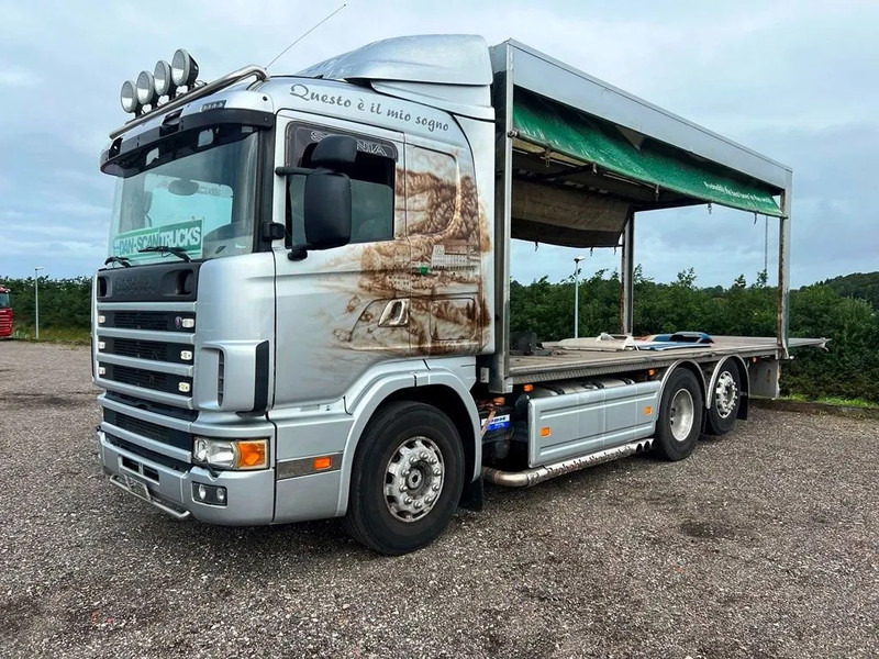 Scania R164-480 V8 Steel / Air suspension. - Camión portavehículos: foto 3 Scania R164-480 V8 Steel / Air suspension. - Camión portavehículos: foto 3