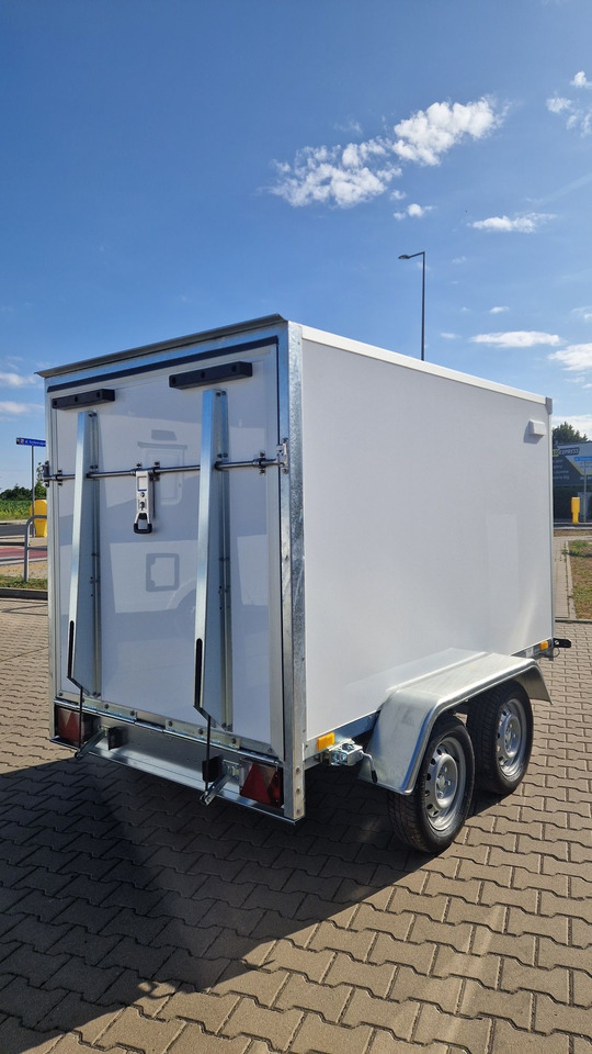 Nowa Przyczepa Furgon Kontener transportowy ABS 250 z rampą - Remolque caja cerrada: foto 2 Nowa Przyczepa Furgon Kontener transportowy ABS 250 z rampą - Remolque caja cerrada: foto 2