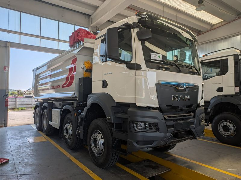 CAMION RIBALTABILE 4 ASSI 520 hp VASCA S5 NUOVO MAN TGS 41.520 8x4 BB CH - Camión volquete: foto 1 CAMION RIBALTABILE 4 ASSI 520 hp VASCA S5 NUOVO MAN TGS 41.520 8x4 BB CH - Camión volquete: foto 1