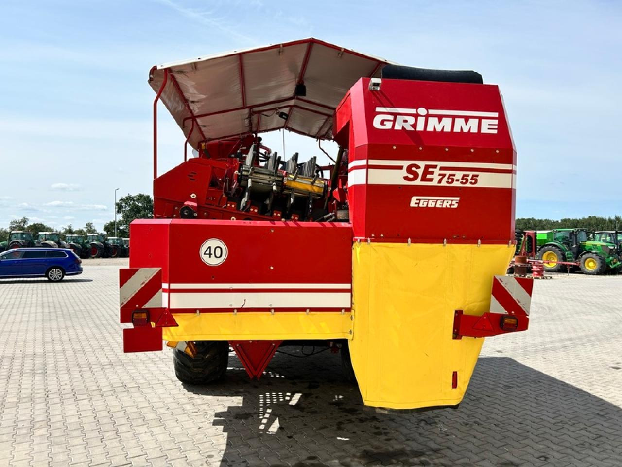 Grimme SE 75-55 - Cosechadora de patatas: foto 3 Grimme SE 75-55 - Cosechadora de patatas: foto 3