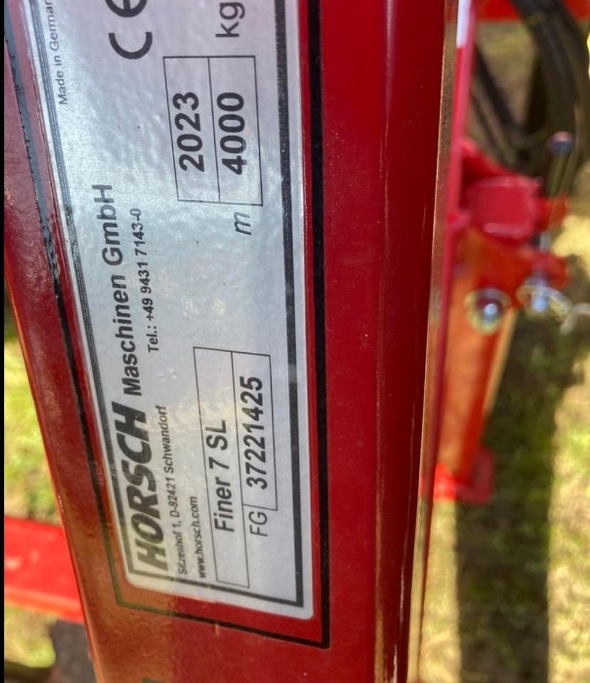 Horsch FINER 7 SL DOPPELSTRIEGEL - Cultivador: foto 5 Horsch FINER 7 SL DOPPELSTRIEGEL - Cultivador: foto 5