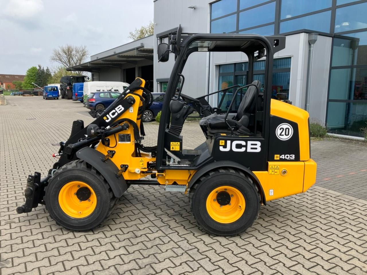 JCB 403 AGRI SMART POWER EURO-AUFNAHME - Cargadora de ruedas: foto 2 JCB 403 AGRI SMART POWER EURO-AUFNAHME - Cargadora de ruedas: foto 2