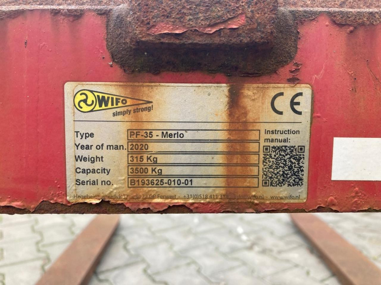 MERLO PG1200 - Horquillas: foto 5 MERLO PG1200 - Horquillas: foto 5