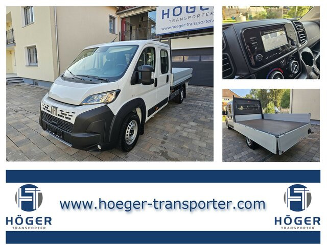 Furgoneta caja abierta, Furgoneta combi FIAT Ducato MAXI 180 Serie10-9.2 2025 L5 DOKA 3,3 M.: foto 1