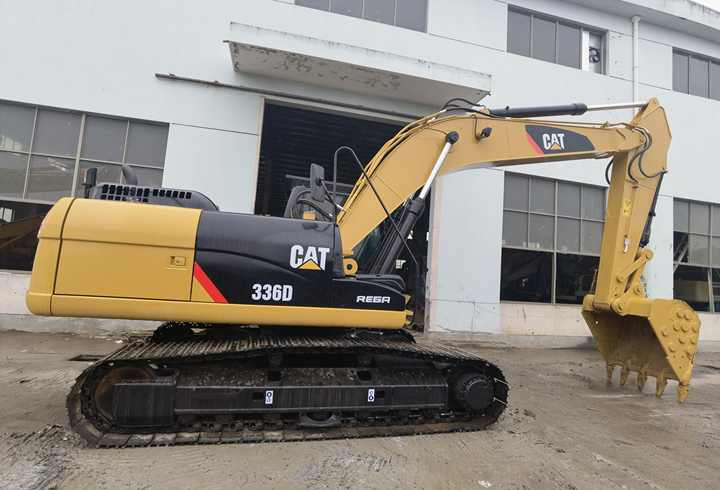 Excavadora High Quality and Good Condition Used Caterpillar Cat 336D Excavator for sale in shanghai yard: foto 6