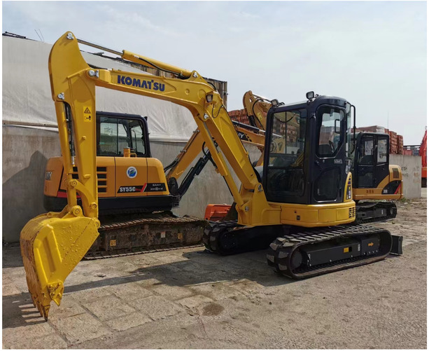 Second Hand Komatsu PC55MR-3 Hydraulic Crawler Excavator High Quality Used Komatsu PC55MR-3 Digger for sale - Miniexcavadora: foto 1 Second Hand Komatsu PC55MR-3 Hydraulic Crawler Excavator High Quality Used Komatsu PC55MR-3 Digger for sale - Miniexcavadora: foto 1
