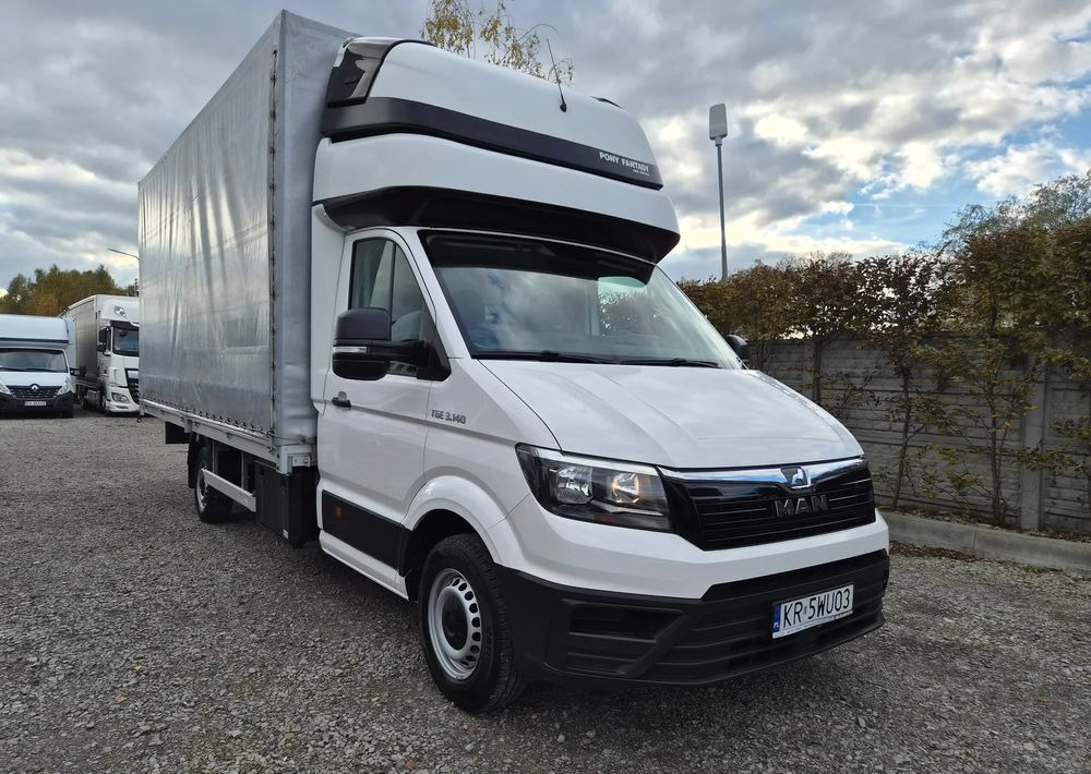 MAN TGE 10 PALET zaw.poduszki 2021r EURO 6 - Furgoneta caja abierta: foto 1 MAN TGE 10 PALET zaw.poduszki 2021r EURO 6 - Furgoneta caja abierta: foto 1